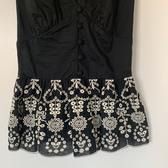 Express Low Back Black Peplum Tank, Medium NWOT - Picture 2 of 6